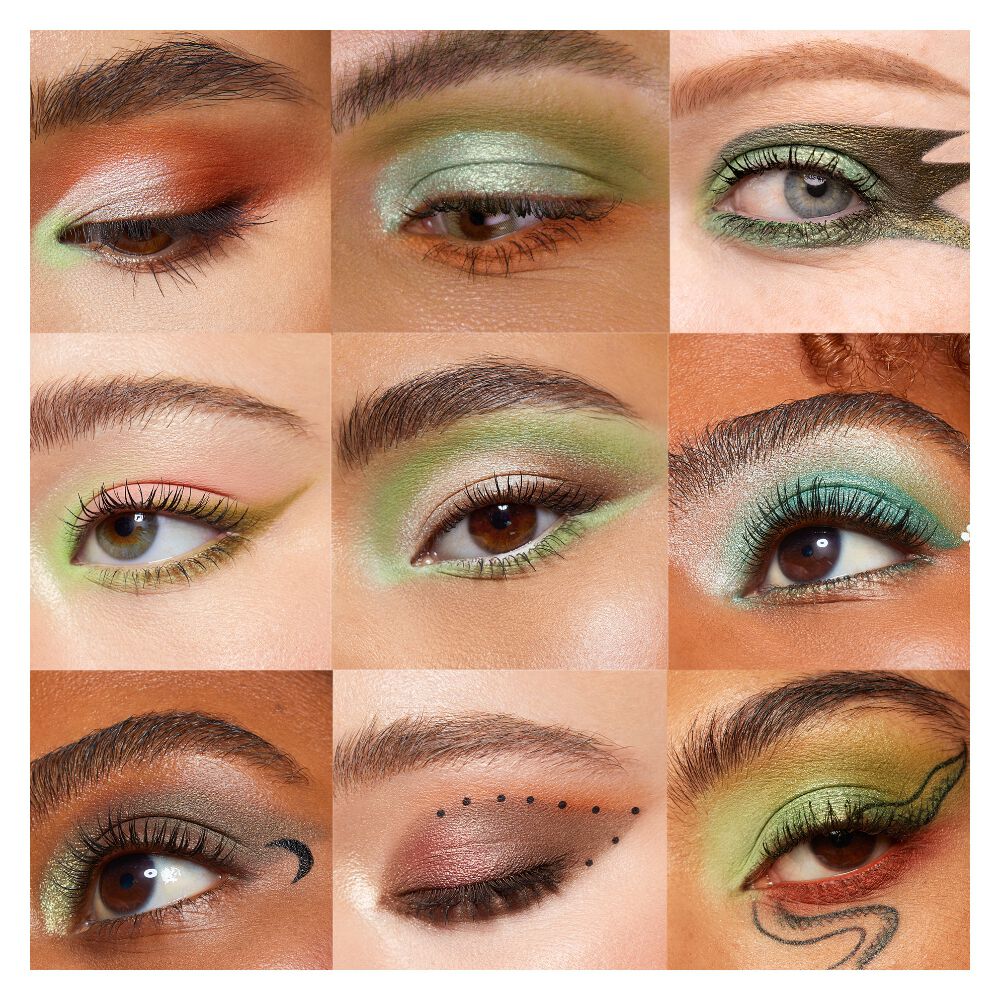 Eyeshadow palette for green eyes hot sale